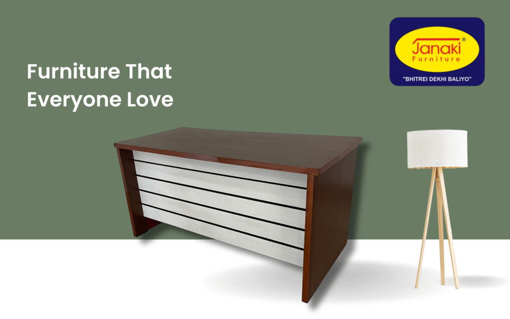 Sectatory Table Wooden Secretary Table - Janaki Furniture