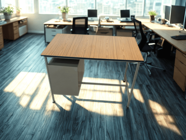 Steel Semi Table - Image 2