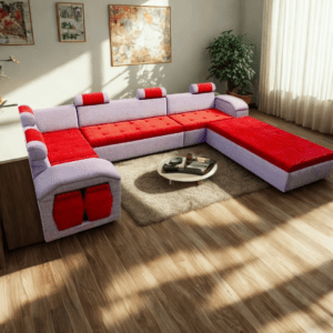 U Shaped Sofa with sleeping couch