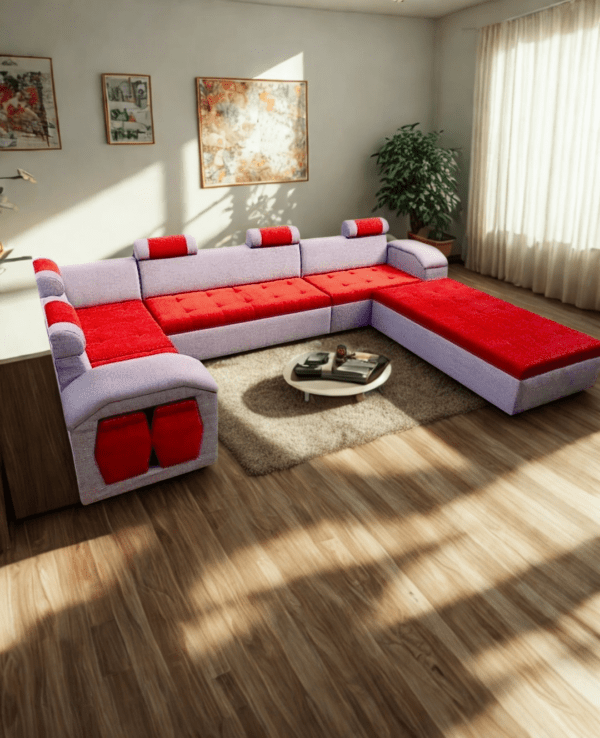 U Shaped Sofa with sleeping couch