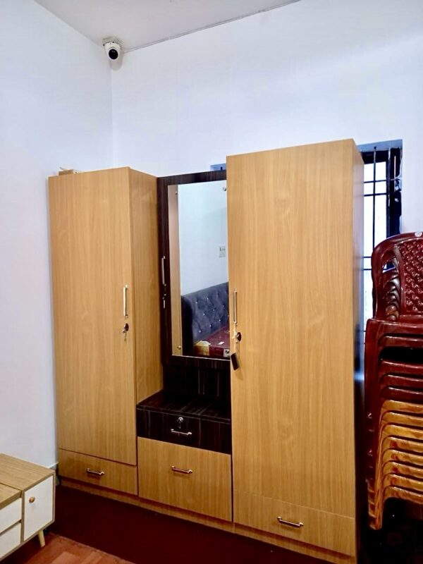Three Piece 6.5 ft Wardrobe Modular Design - Image 2