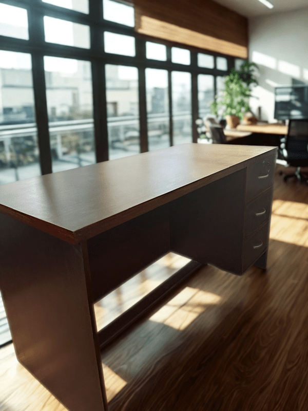 Wooden Semi Table - Image 2