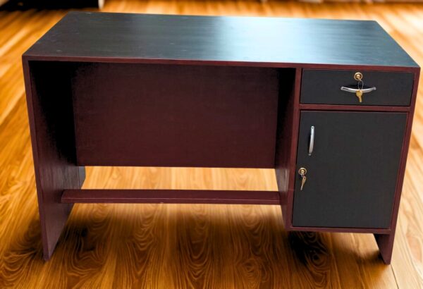 Wooden Semi Table Available In Multiple Laminates - Image 3