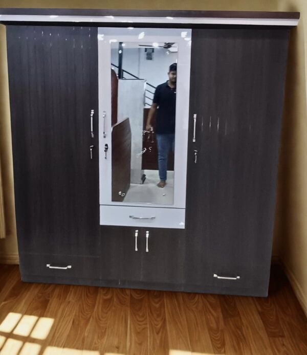Three Piece Wardrobe Matte Laminate
