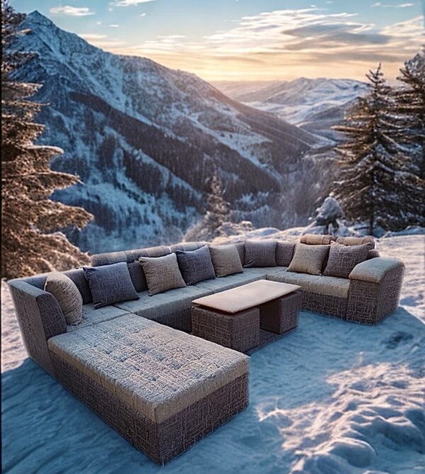 U Shaped Sofa With Sleeping Couch