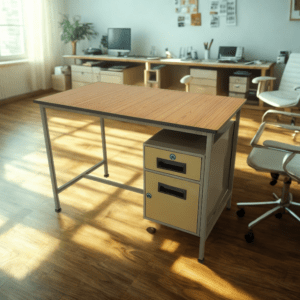 Steel Semi Table