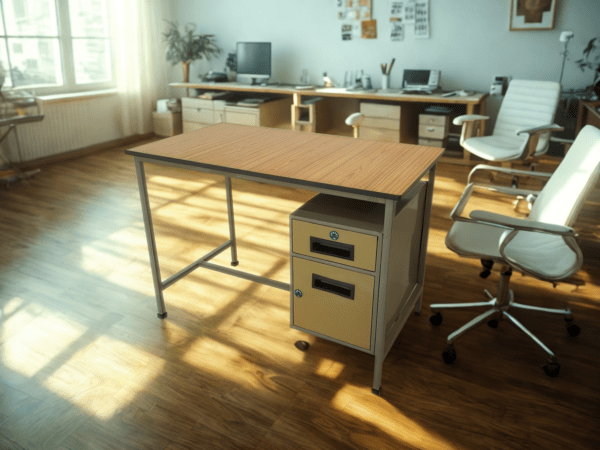 Steel Semi Table