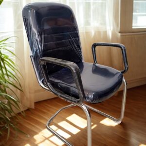Maruti S type meeting Chair With Chrome Finish
