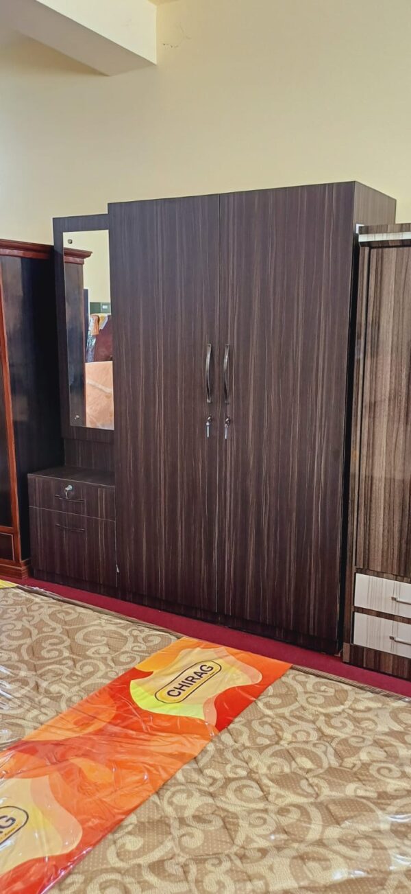 Three Piece Modular Wardrobe with Corner Dressing