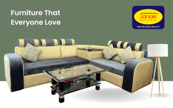L shaped Sofa 6 Seater