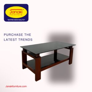 Glass Top Tea Table