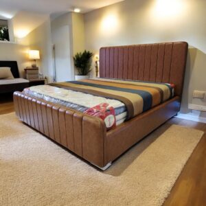 PU leather-made Kingsize Bed