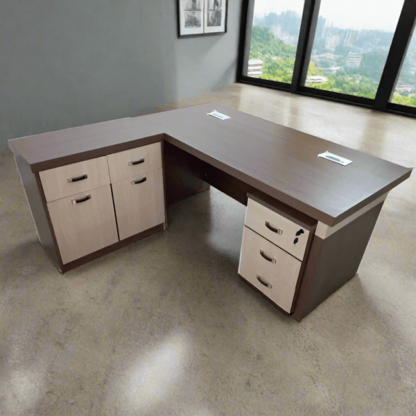 L Shaped Executive Table - Image 2