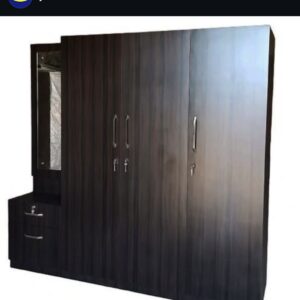 4 Piece Wooden Wardrobe With Dressing