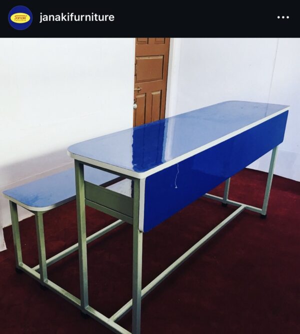 Basic Deskbench With Storage - Image 2