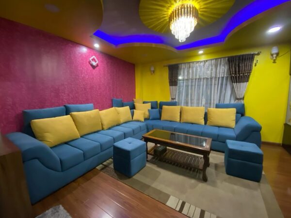 L Shaped Heavy Sofa