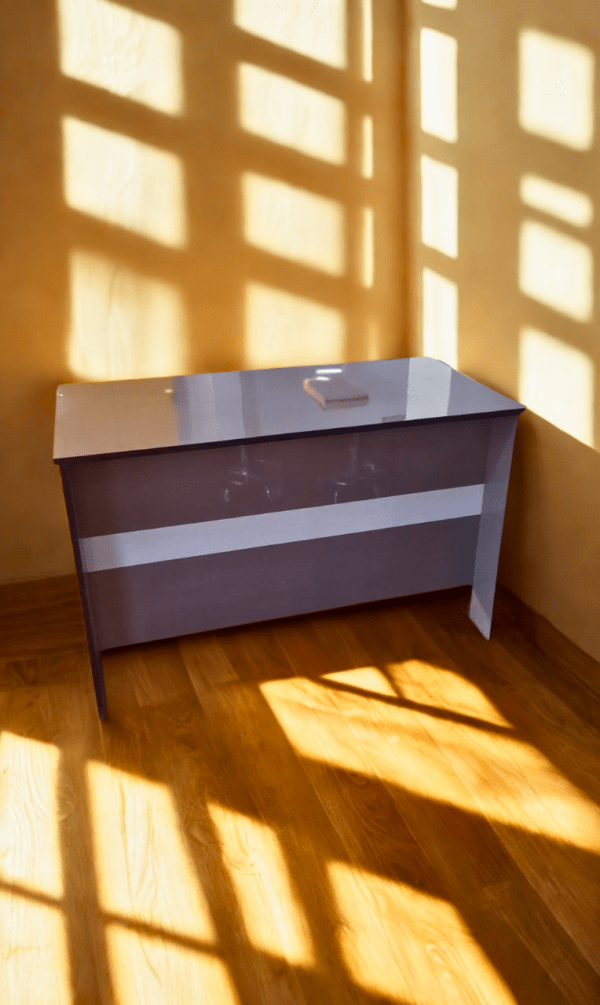 Wooden Semi Table Available In Multiple Laminates - Image 4