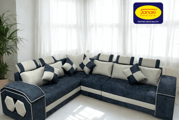 L shaped sofa