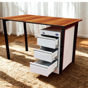 MS Semi Table With Channel Drawer (Low Noise)