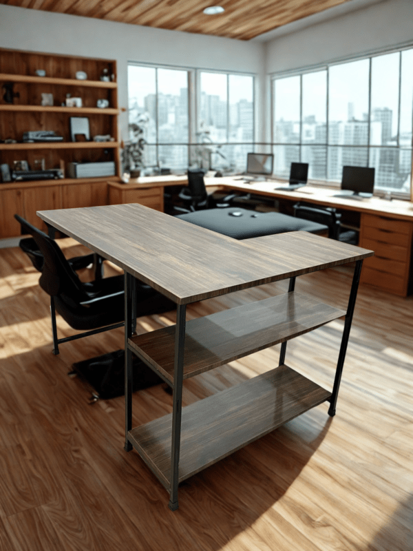 Study Table with Compartments - Image 2