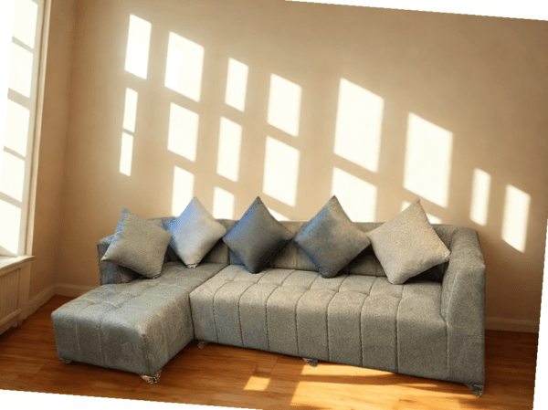 Mini L shaped sofa