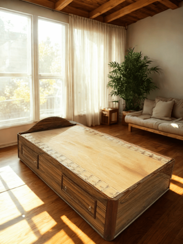 Low bed  15” Height with round head