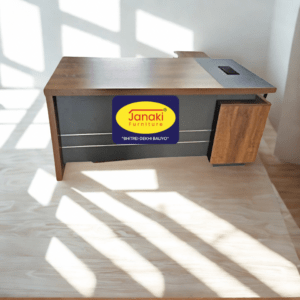 L shape executive table