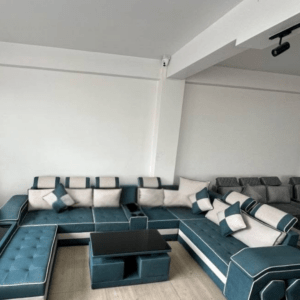 U shaped sofa with couch