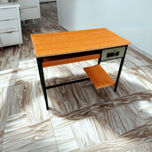 Study Table With Keyboard & CPU Tray + Single Drawer