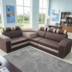 L shaped sofa 6 seater including corner